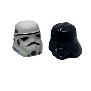 Star Wars Stormtrooper and Darth Vader Ceramic Salt and Pepper Shaker